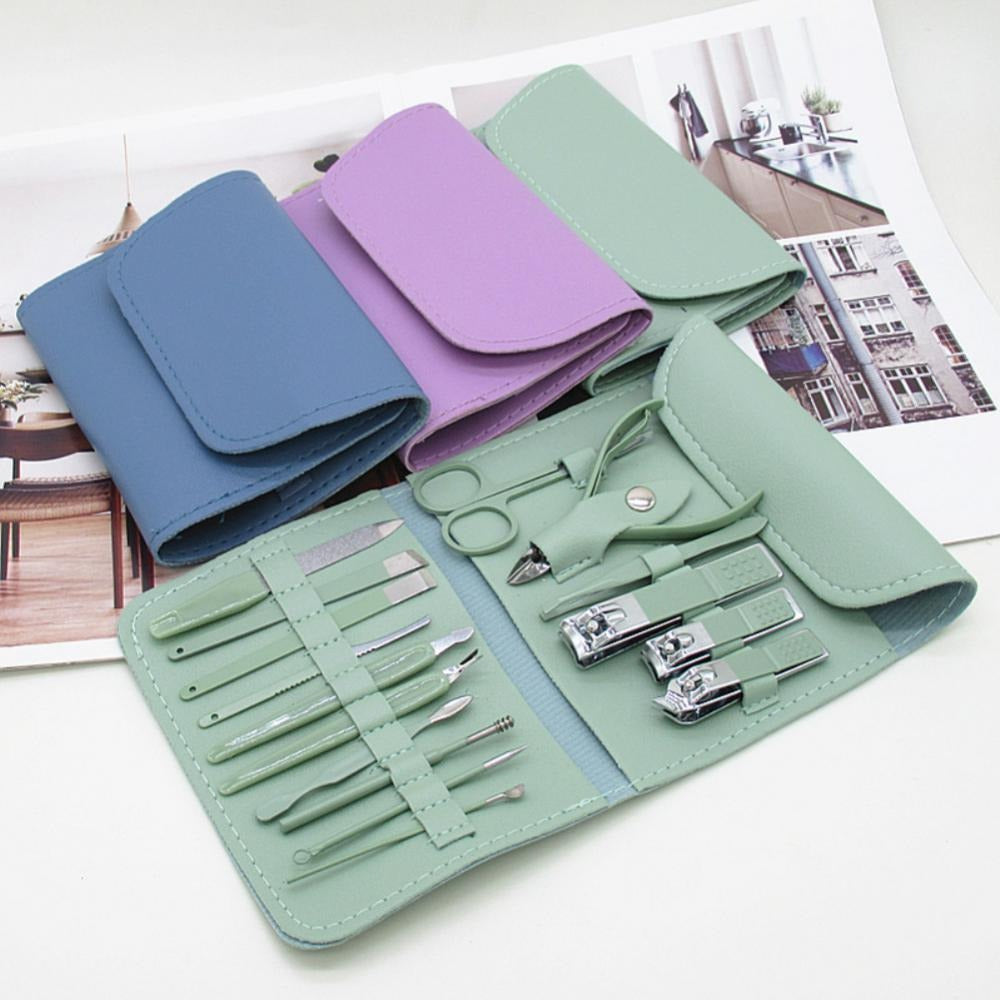 16-Piece Manicure & Pedicure Kit β Premium Nail Care Set